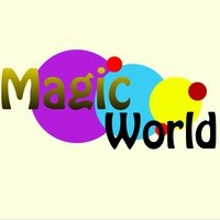 Логотип компании Magic World, языковой центр