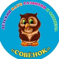 Логотип компании Совенок, детский клуб развития и фитнеса